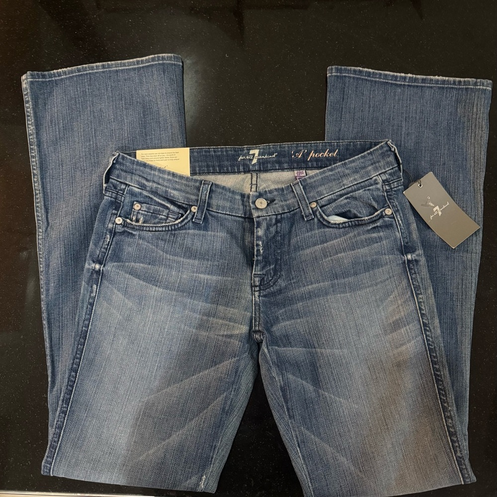 7 For All Mankind Women’s flare leg jeans